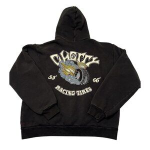 Cherry LA Racing Tires Hoodie in Black